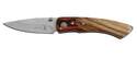 4-Inch Wood/Matte Silver Ranchero Knife