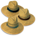 Extra-Large Lifeguard/Rush Straw Hat With Band