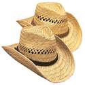 Santa Barbara Outback Straw Hat, Size Large