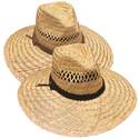 Santa Barbara Safari Rush Straw Hat, Size Small
