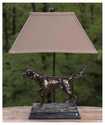 28-Inch Hunting Dog Table Lamp