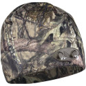 Mossy Oak Country Rechargeable Dual LED Lighted Headlamp Fleece Beanie