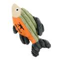 5-Inch Plush Fish Squeaker Dog Toy