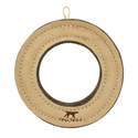 7-Inch Natural Wool Ring Dog Toy