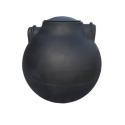 500-Gallon Black Sphere Septic Pump Tank With 1 Compartment