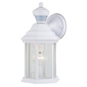 White Auburn Outdoor Motion Sensor Light