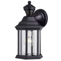 Black Auburn Outdoor Motion Sensor Light