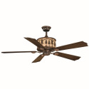56-Inch Yosemite Led Tree Ceiling Fan In Burnish Bronze