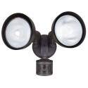 Bronze 2-Light Outdoor Motion Sensor Security Flood Light