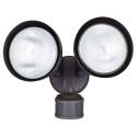 Bronze 2-Light Outdoor Motion Sensor Security Flood Light