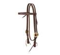 3/4-Inch Working Tack Economy Browband Headstall, Solid Brass