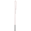 50-Inch Red & White Stock Whip With 18-Inch Drop