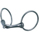 5-Inch Mouth With 3-Inch Rings All Purpose Snaffle Bit