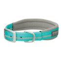 3/4 X 13-Inch Mint Reflective Neoprene-Lined Dog Collar