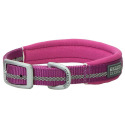 3/4 X 15-Inch Purple Reflective Neoprene-Lined Dog Collar