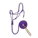 1/2-Inch X 10-Foot Purple Diamond Braid Rope Halter & Lead