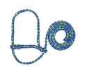 Lime & Blue Poly Rope Sheep Halter