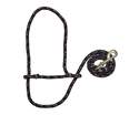 Black & Multi-Colored Poly Rope Sheep Halter With Snap