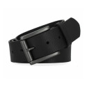 Black Pebble Men's Belt, 32 in