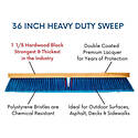 USA BROOM SOFT-36-RED 