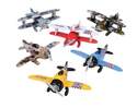 Die Cast Metal Classic Wing Fighting Plane, Assorted Styles, Each
