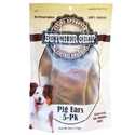 Butcher Shop Natural Pig Ears, 5-Pack