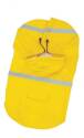 Medium Yellow Rain Jacket For Dogs