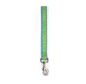 5/8-Inch X 4-Foot Green Polka Dot Dog Leash