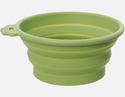 Small, Green, Bend-A-Bowl, Collapsible Pet Bowl