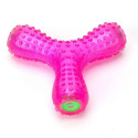 Pink Giggle Wish Bone Dog Toy