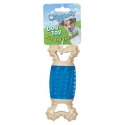 Blue Giggle Bone Dog Toy