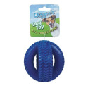 Blue Double Tire Dog Toy