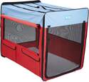 Red/Blue, Extra-Large, Collapsible Crate