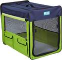 Green/Blue, Medium, Collapsible Crate
