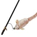 Luxe Fur Mice Wand Cat Toy