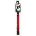 Digger's 1-Inch Red Adjustable Dog Collar