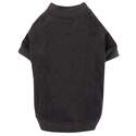 Small Black Basic Dog Tee Shirt  