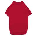 Large Red Basic Dog Tee Shirt
