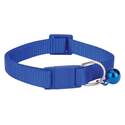 8 To 12-Inch Adjustable Nylon Breakaway Blue Cat Collar   