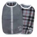 Small/Medium Gray NorEaster Dog Blanket/Coat