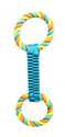 Chomper 18-Inch Ballistic Weave & Rope Tug Dog Toy