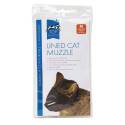 Medium, 6 - 12-Pound, Nylon Lined Cat Muzzle
