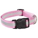 14-Inch To 20-Inch Pink Reflective Collar 