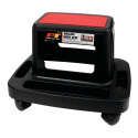 Lightweight And Durable Composite Rolling Work Seat With 4 Swivel Casters