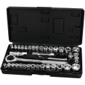 40-Piece Socket Set With Ratchet & Extension Bar