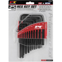 25-Piece SAE/Metric Hex Key Set