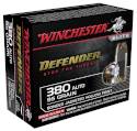 Defender® Elite Bonded Jacketed Hollow Point Handgun Ammo, 380 Automatic, 20-Pack