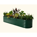 17-Inch Metal Modular Raised Bed 9-In-1 In Olive Green