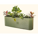 32-Inch Metal Modular Raised Bed 9-In-1 in Extra Tall Olive Green