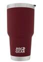 30-Ounce Maroon Stainless Steel Insulated Tumbler 